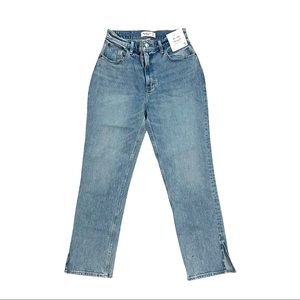 NWT The 90s Straight Ultra High Rise ( Curve Love ) Abercrombie & Fitch
